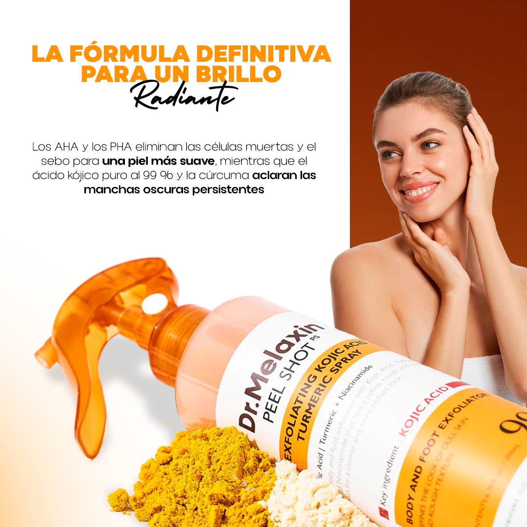 Devuélvele la luz a tu piel con Dr. Melaxin 💛.