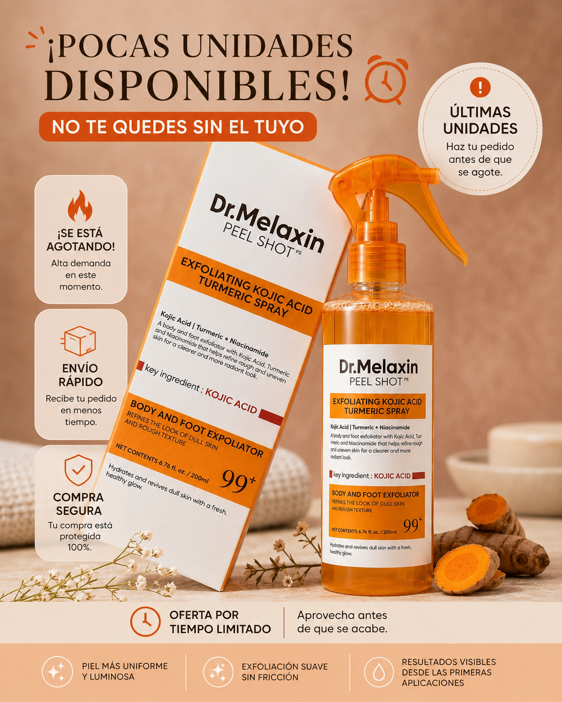 Devuélvele la luz a tu piel con Dr. Melaxin 💛